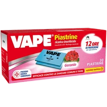 Vape elektromos Szúnyogriasztó lapkás út. 30db-os Muskátli (36db/#)