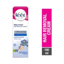 Veet szőrtelenítő krém 100ml Silk&Fresh Árvácska (12db/krt)