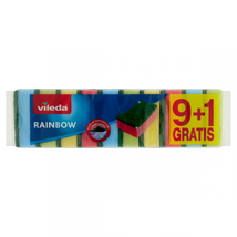 Vileda Rainbow szivacs 9+1db-os (40db/#)