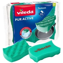 Vileda Pur Active mosogatószivacs 2db-os (28db/krt)