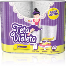 Violeta kéztörlő 2rét. 2tek. maxi Citromos (12db/#)