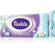 Violeta wc papír 10tek. 3rtg. Pure&Strong (8db/krt)