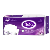Violeta Prémium wc papír 10tek. 3rtg. 150lap Levendula (6db/krt)