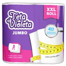 Violeta kéztörlő 3rét. 2tek. prémium Jumbo XXL (12db/krt)