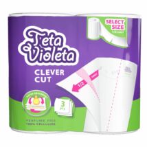 Violeta kéztörlő 3rét. 2tek. Piknik Clever Cut (14db/krt)