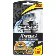 Wilkinson Extreme3 Black 3+1db-os eldobható borotva (10db/#)