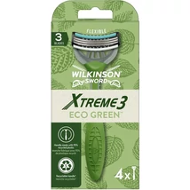 Wilkinson Extreme3 ECO Green Sensitive 4db-os férfi eldobható borotva (10db/#)