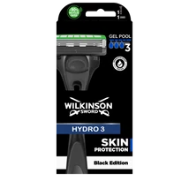 Wilkinson Hydro3 Black férfi bor.kész.+1betét (db/krt)