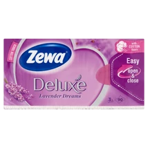 Zewa 90-es papír zsebkendő Deluxe Lavender Dreams (40db/#)