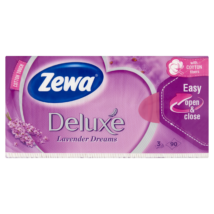 Zewa 90-es papír zsebkendő Deluxe Lavender Dreams (40db/#)