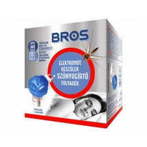 Bros Szúnyogírtó elektromos készülék+folyadék (12db/krt)