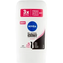 Nivea stift 40ml Invisible Black&White Clear (6db/#)