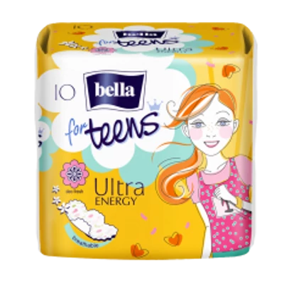 Bella for Teens eü.betét 10db-os Energy (sárga)