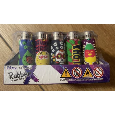 Öngyújtó 119 Rubber gumis elekt. (25db/krt)