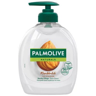 Palmolive foly.szappan pumpás 300ml Almond Milk (12db/#)