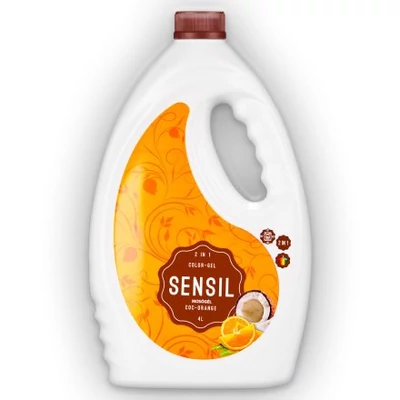 Sensil 2in1 mosógél 4l Coco-Orange (4db/#)