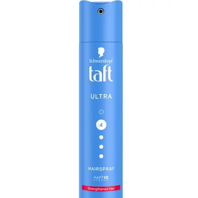 Taft hajlakk 250ml Ultra pure stark 4 (világos kék)