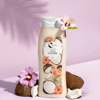 Charlotte tusfürdő 750ml Coco paradise 