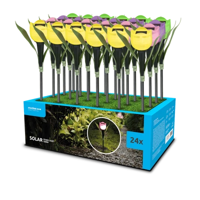 Modee Lighting LED Szolár Napelemes Leszúrható Lámpa GS004 (31cm)