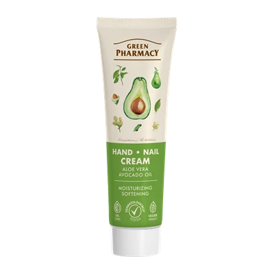 Green Pharmacy kézkrém 100ml Aloe vera és avokádó olaj kivonattal 