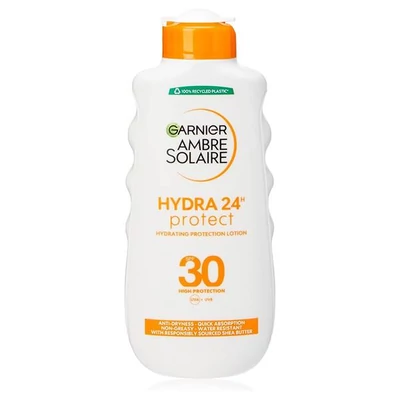 Garnier Ambre Solaire Hydra24/48 Hidratáló naptej 175ml 30faktor