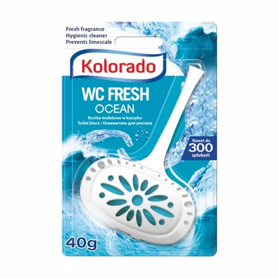 KOLORADO "Fresh" kosaras toalett block 40g Óceán (24db/krt)