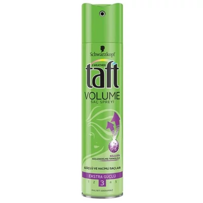 Taft hajlakk 250ml Volume Extra Stark 3-as (zöld)