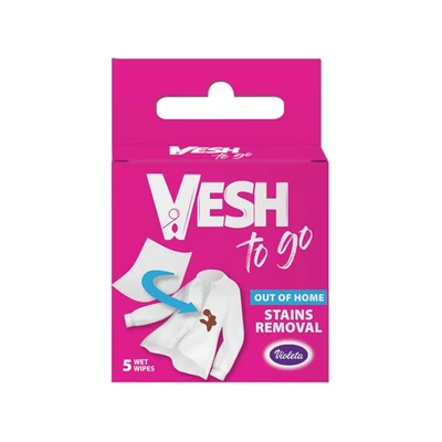 VIOLETA VESH to GO folttisztító kendő 5db-os (20db/krt)