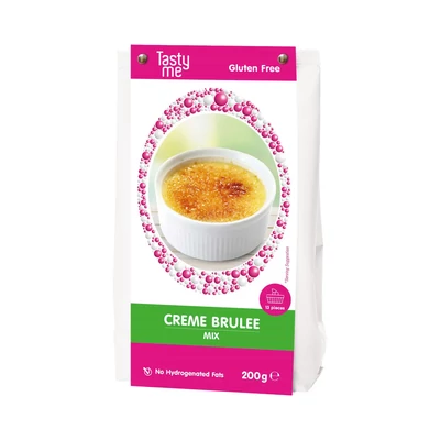 Tasty me gluténmentes creme brulee mix 200g (6db/krt)