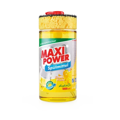 Maxi Power mosogatószer 1l Citrom (6db/krt)