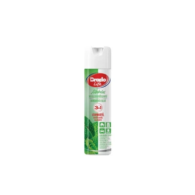 Bradolife felületfertőtlenítő és légfrissítő 300ml borsmenta (10db/krt)