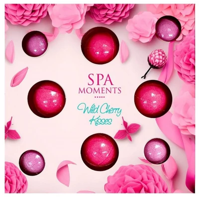 Spa Moments fürdőbomba ajándékcsomag - Wild Cherry 4x30g 4x20g (18db/krt)
