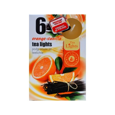Illatmécses 6db-os Narancs-Vanília (15db/krt)