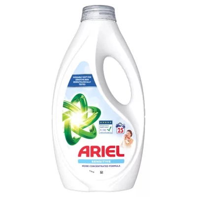 Ariel 1,125l Sensitive (25mosás)(4db/krt) 