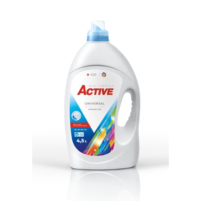 ACTIVE mosógél 4,5l Universal (90mosás)(3db/krt)