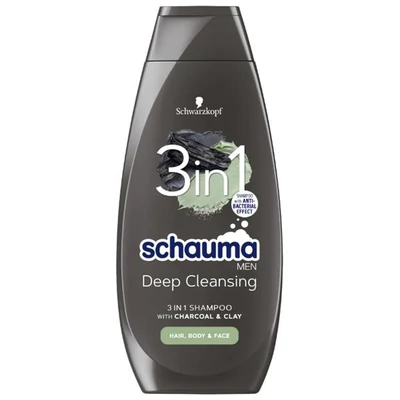 Schauma MEN sampon 400ml Deep Cleansing