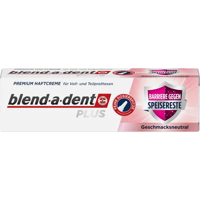 Blend-a-dent Plus Prémium műfogsorrögzítő krém 40gr Speiser-Geschmacksneutral 
