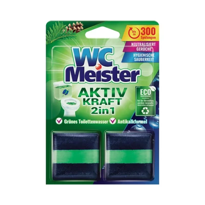 WC Meister WC tartálytabletta 2*50gr Forest (20db/krt)