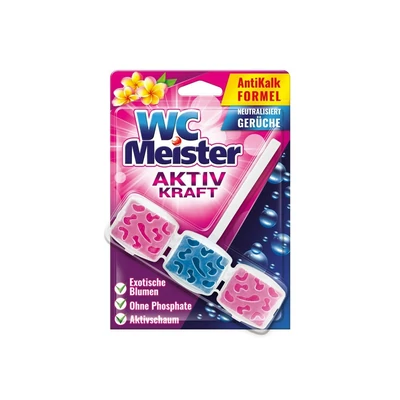 WC Meister WC tisztító blokk 45gr Exotic Flowers (12db/krt)