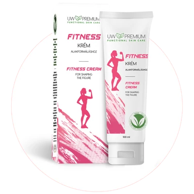 U&W Prémium Fitness krém 100ml tubusos