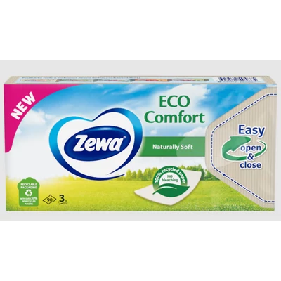 Zewa 90-es papír zsebkendő ECO Comfort (40db/#)
