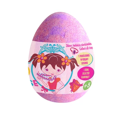 Chlapu Chlap Hercegnő fürdőbomba ajándék gyűrűvel 140g Rágógumi 