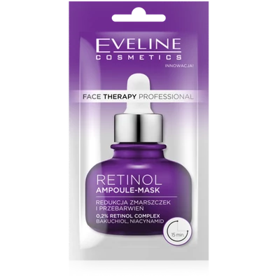 EVELINE FACE THERAPY PROFESSIONAL retinolos ampulla arcmaszk 8ml
