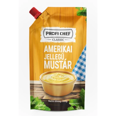 Profi chef 300gr Amerikai jellegű Mustár