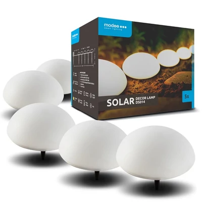 Modee Lighting LED Szolár Napelemes Dekor Lámpák 5db-os DS014 