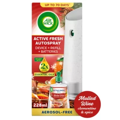 Airwick autómata légfrissítő készülék+ut. 228ml Mulled Wine 