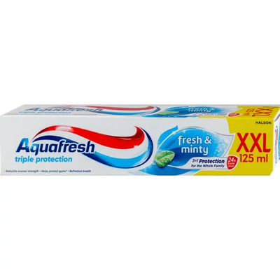 Aquafresh fogkrém 125ml Triple Protection Fresh&Minty 