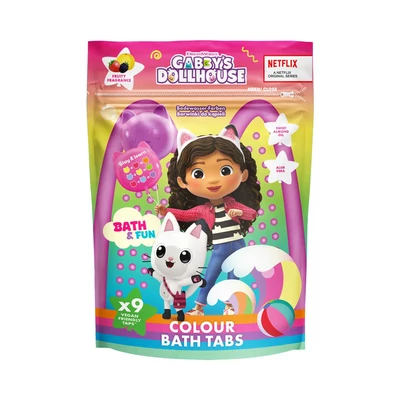Gabby's Dollhouse vízszinező tabletta 9db