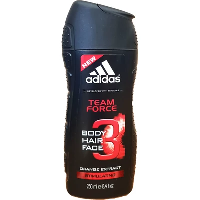 Adidas MEN tusfürdő 250ml Teamforce Stimulating