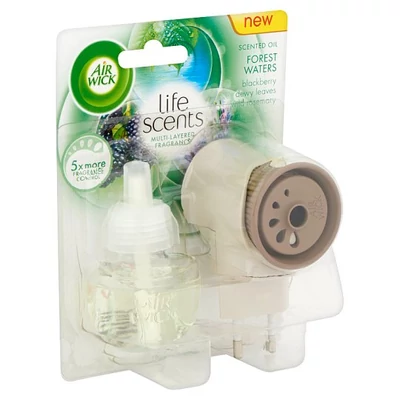 Airwick elektromos légfrissítő kész+ut 19ml Blackberry Erdei forrás (6db/krt)